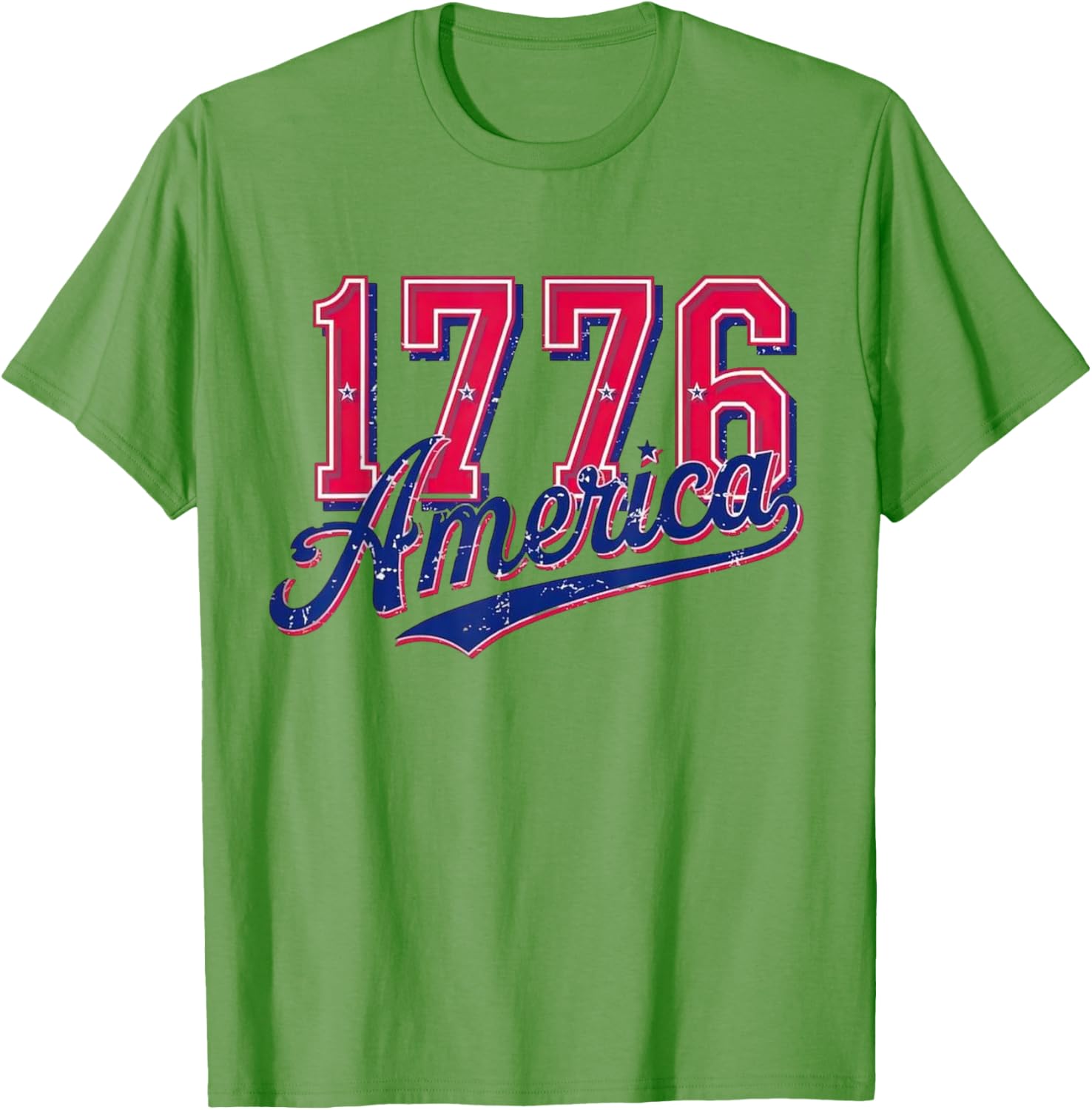USA Patriotic American Flag 4th of July T-Shirt Celebrating 1776 - 17