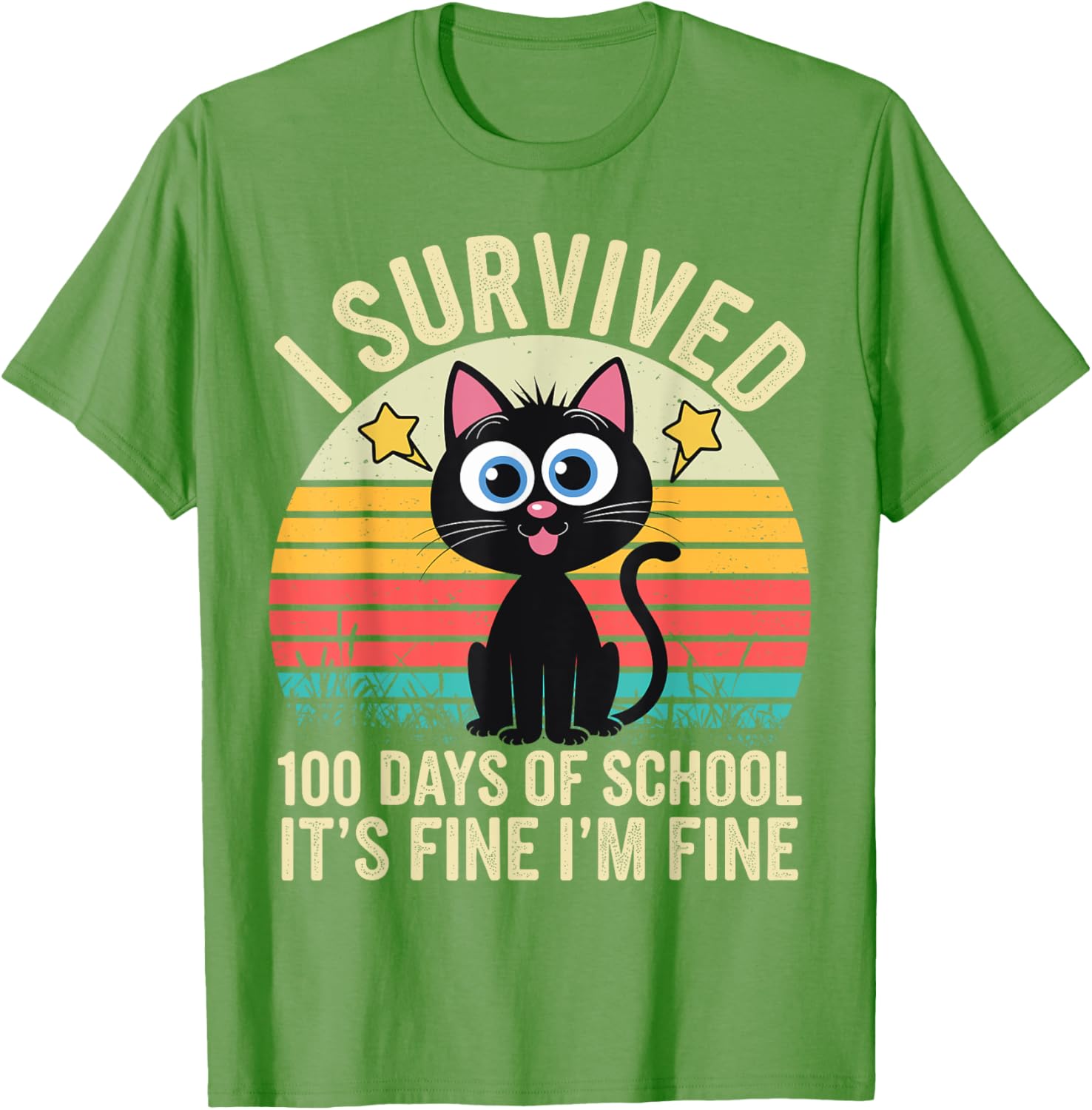 I Survived 100 Days of School T-Shirt for Kids - Fun and Stylish! - 15