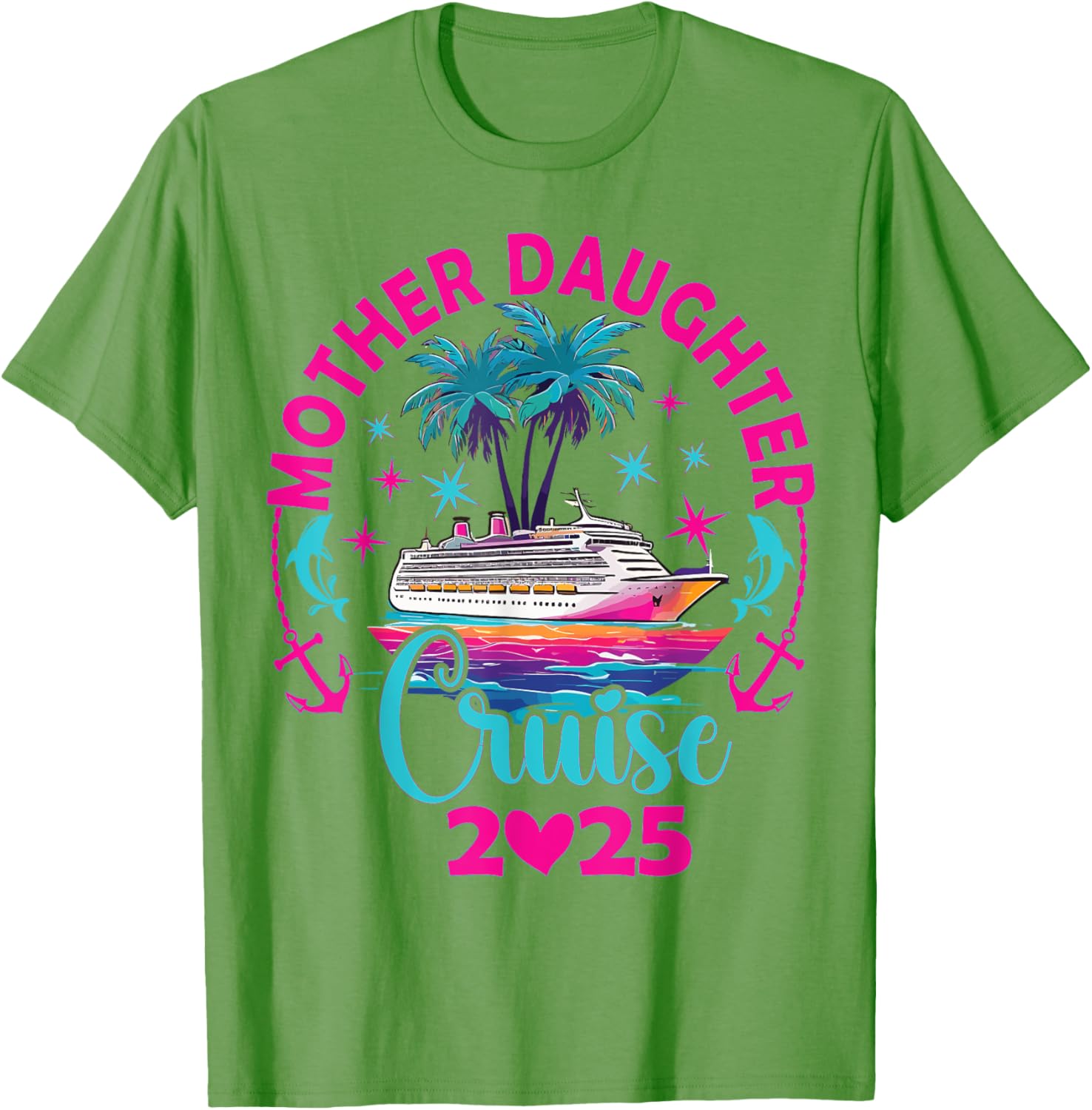 Fun Mom and Daughter Cruise Trip T-Shirt for 2025 Family Vacation - 11