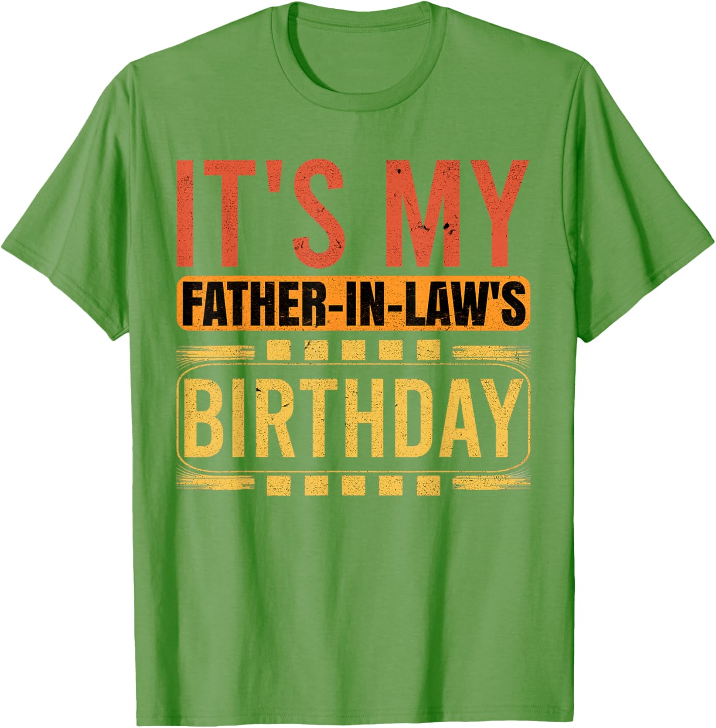 Retro Family Humor T-Shirt for Father in Law's Birthday Celebration - 20