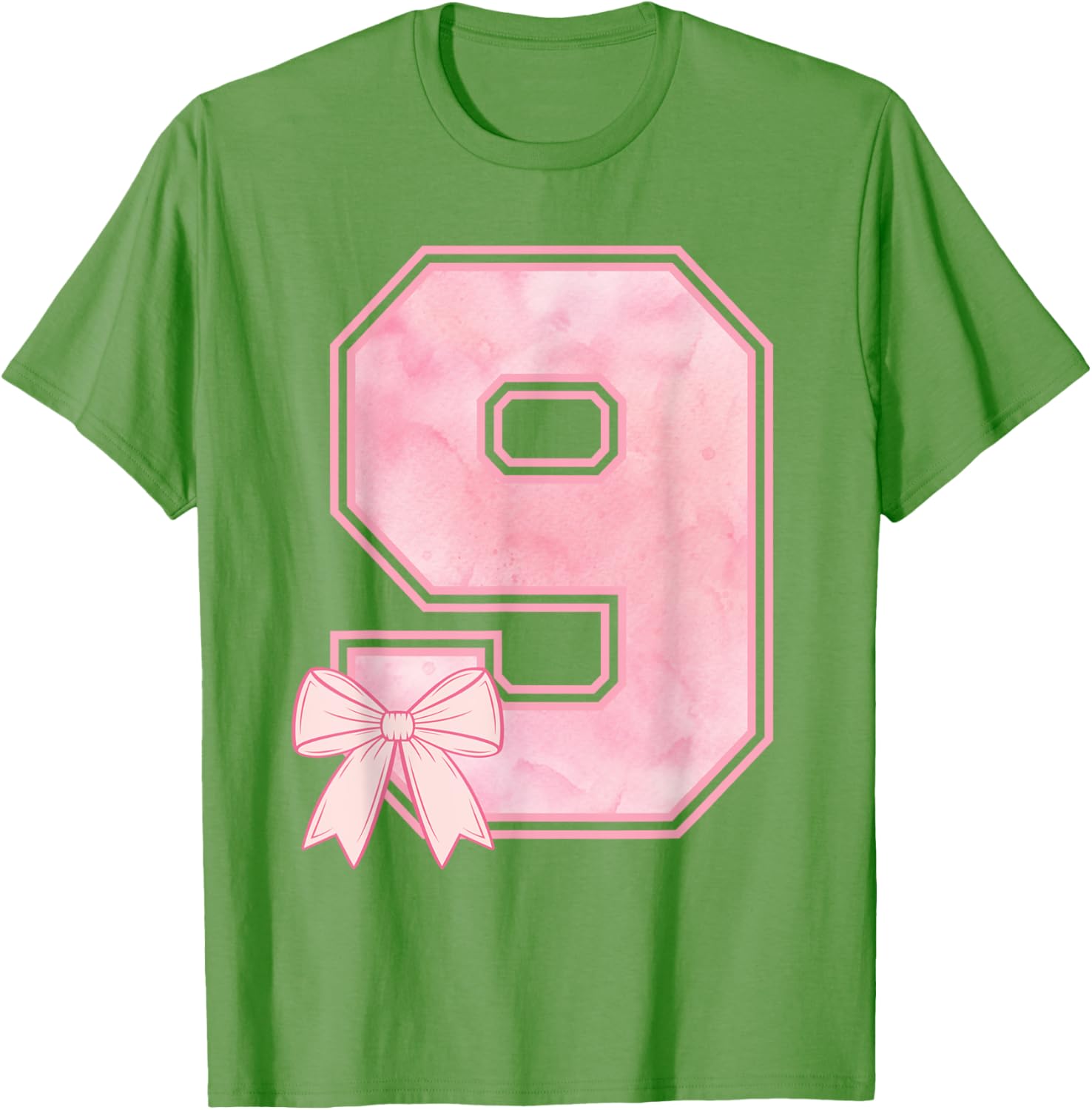 Adorable Pink Coquette Bow T-Shirt for 9 Year Old Birthday Girls - 6