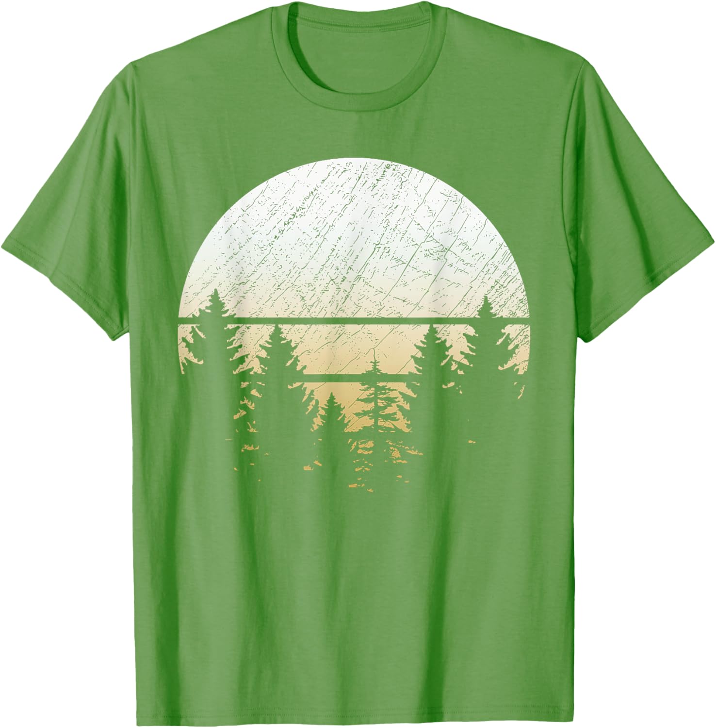 Retro Wildlife Trees Hiking T-Shirt for Nature Lovers and Adventurers - 6