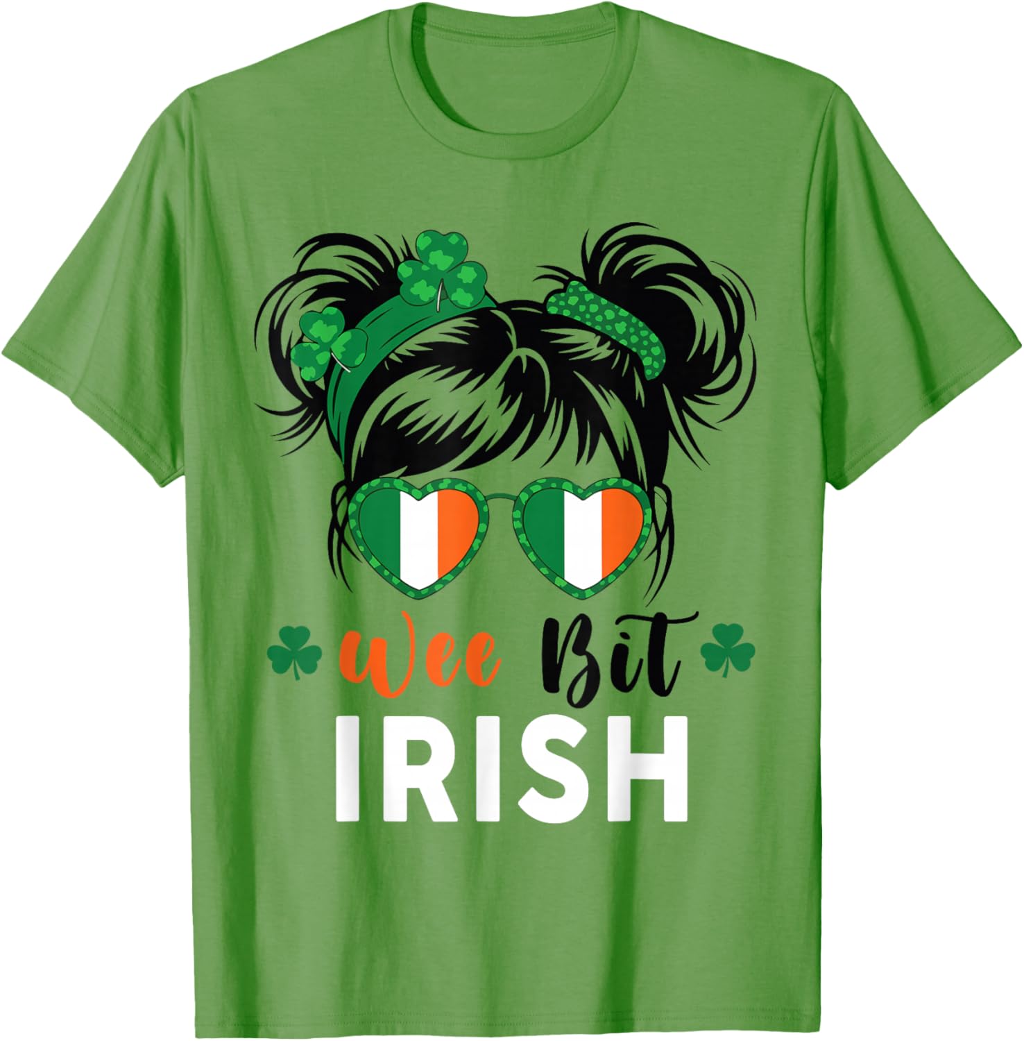 Funny St Patrick's Day T-Shirt for Irish Girls Baby Toddler Outfit - 14