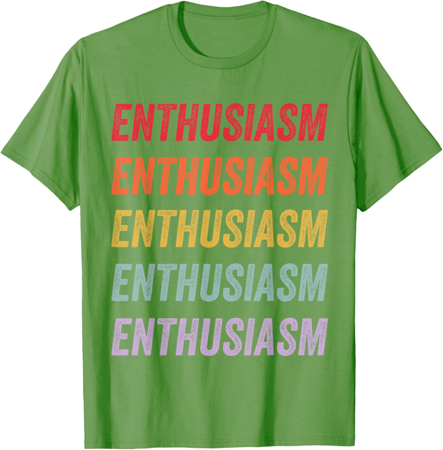 Enthusiasm Graphic T-Shirt for Men and Women - Stylish Everyday Wear - 25
