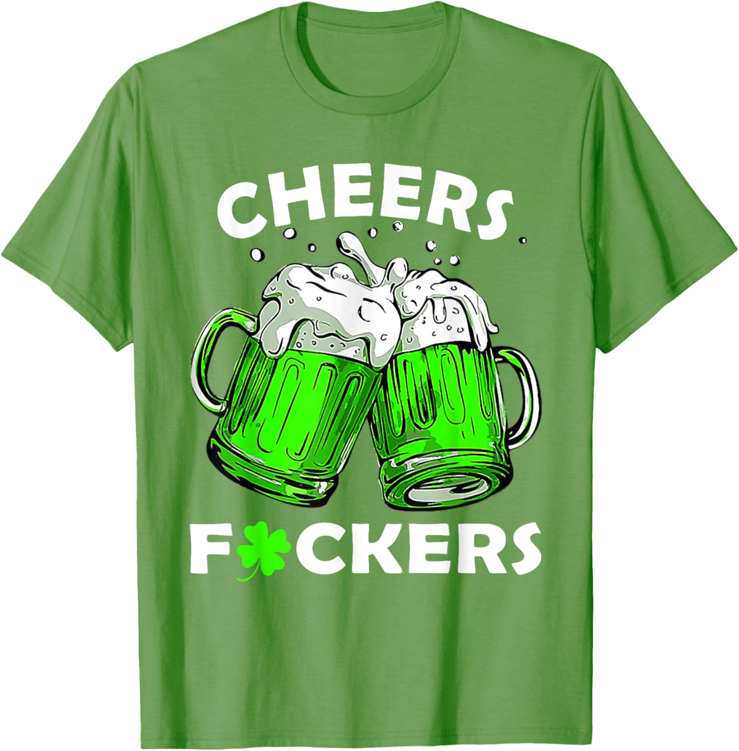 Cheers T-Shirt for St Patrick's Day Fun With Friends and Beer - 10