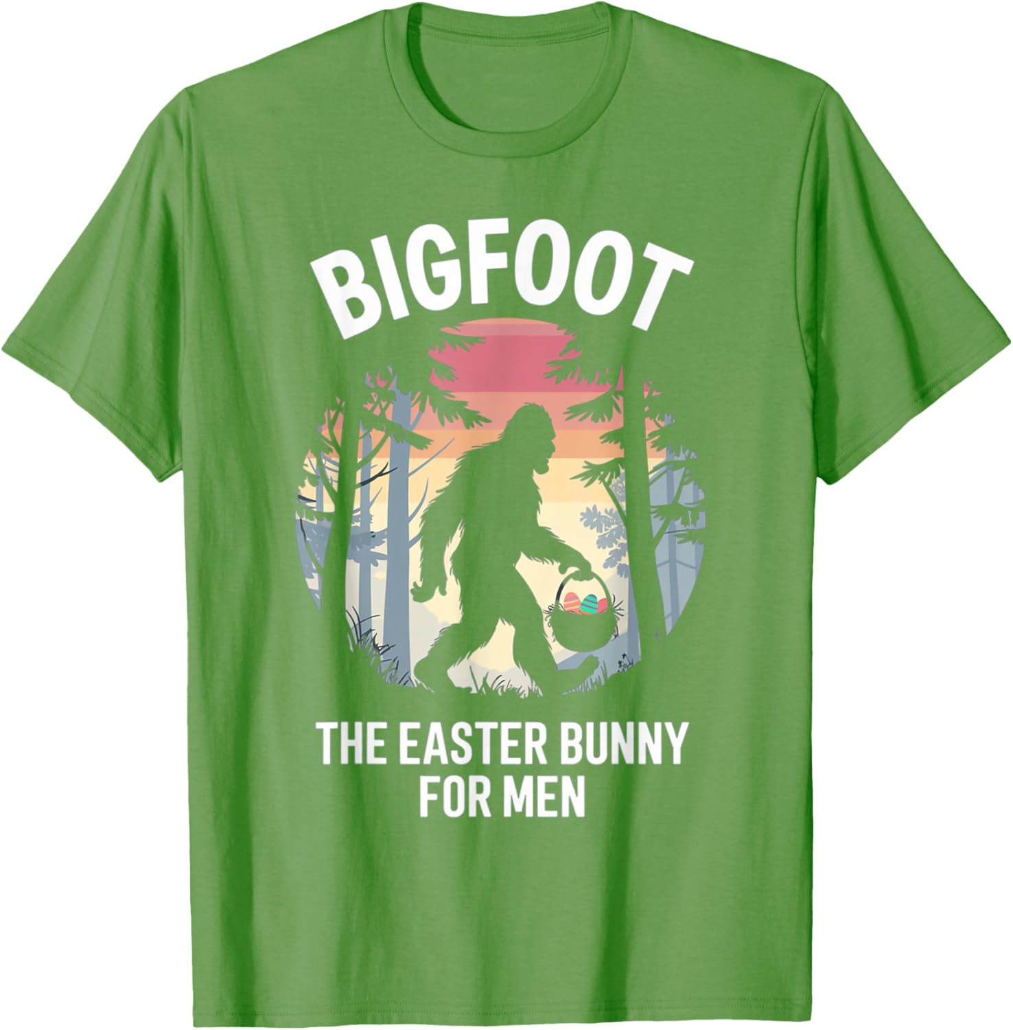 Funny Bigfoot Easter Bunny T-Shirt for Unique Holiday Style - 16