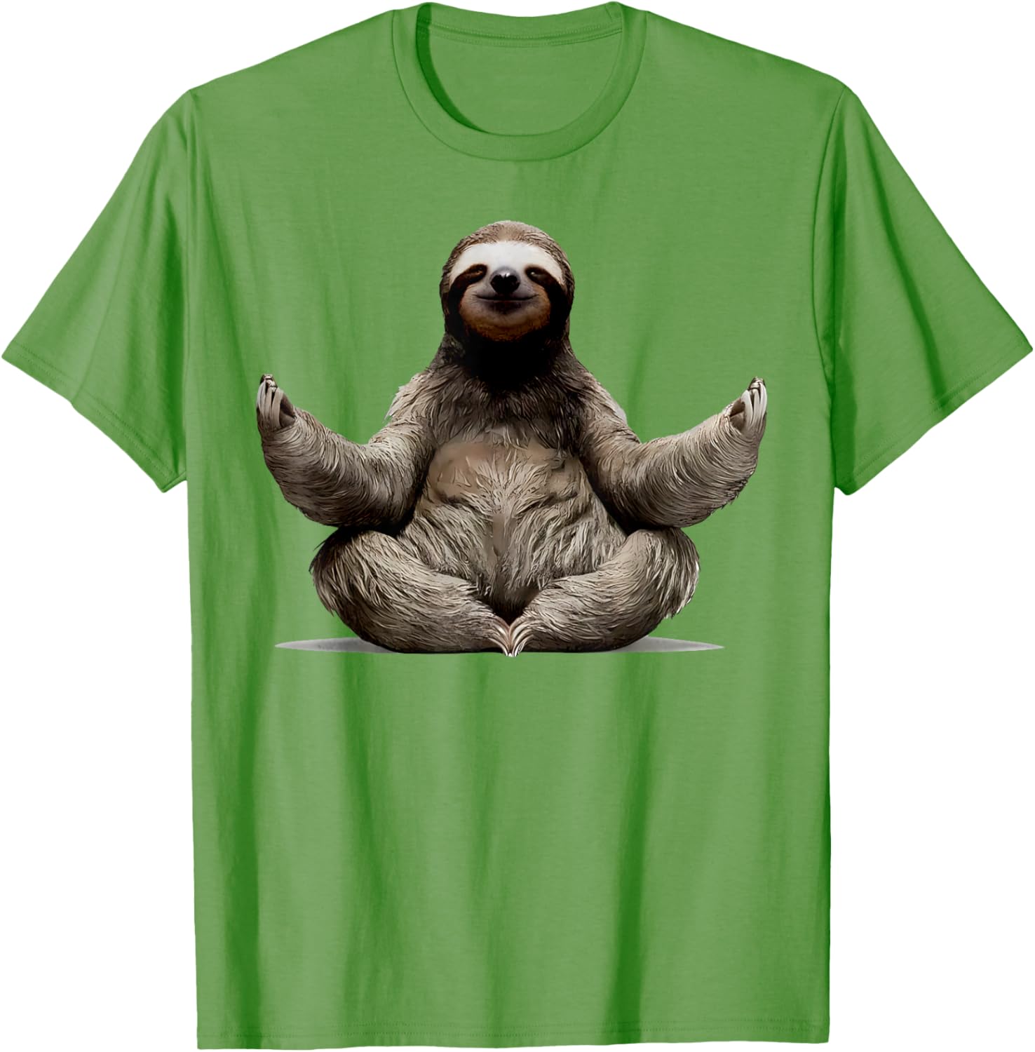 Sloth Yoga Namaste T-Shirt for Men and Women - Zen Buddha Meditation Wear - 5