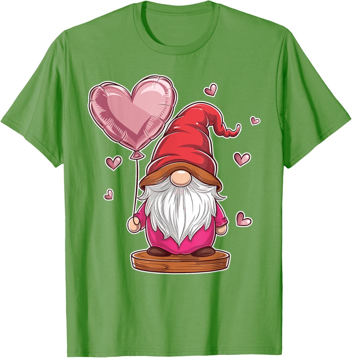 Gnome Valentine's Day Love Heart Kids T-Shirt for Fun and Style - 19