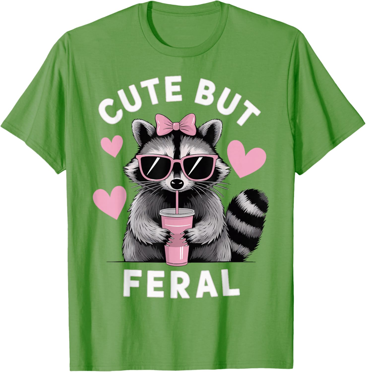 Cute But Feral T-Shirt for Animal Lovers - Stylish and Playful Apparel - 19