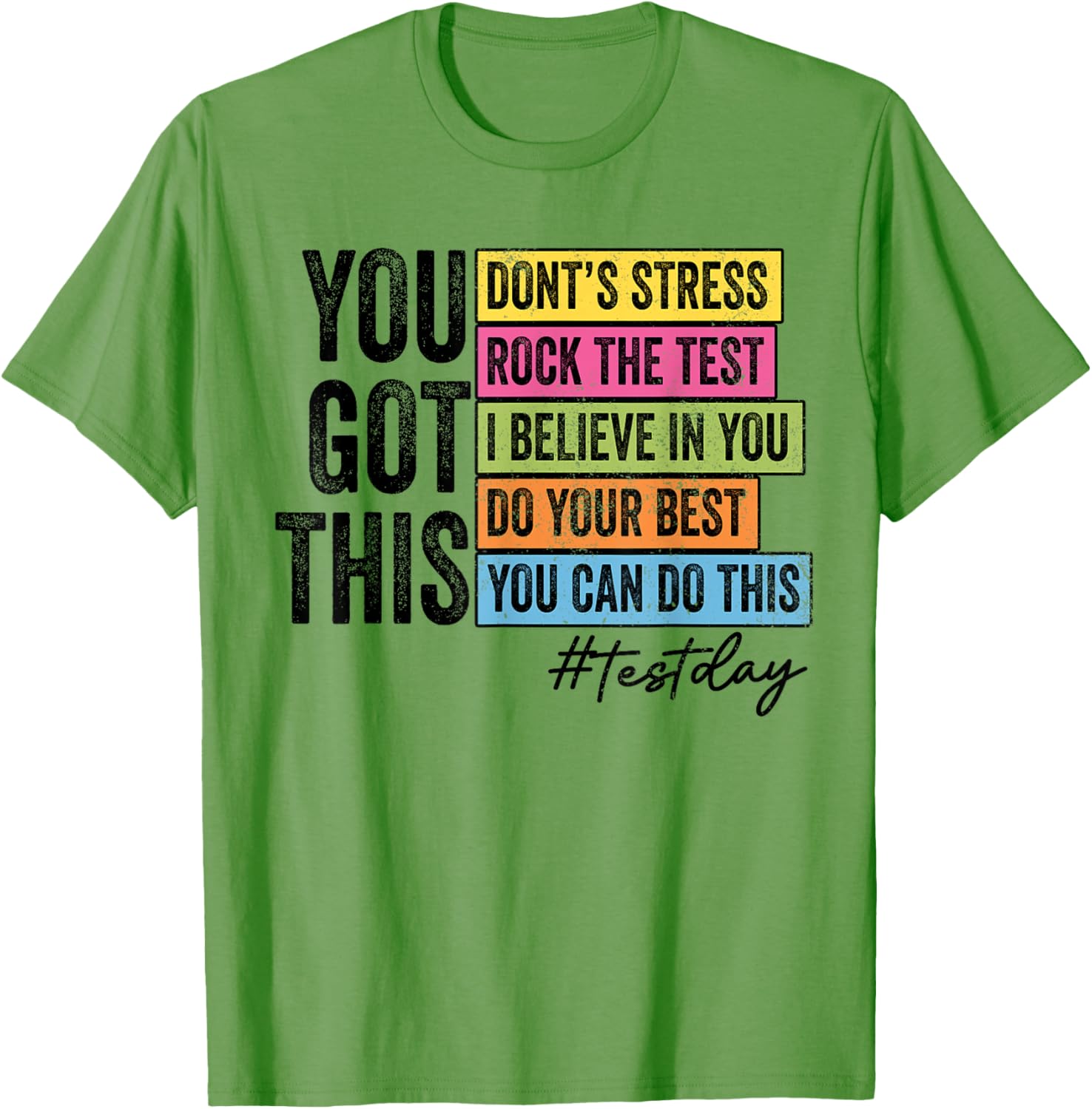 Retro You Got This Shirt Perfect for Exam Day Motivation and Style - 9
