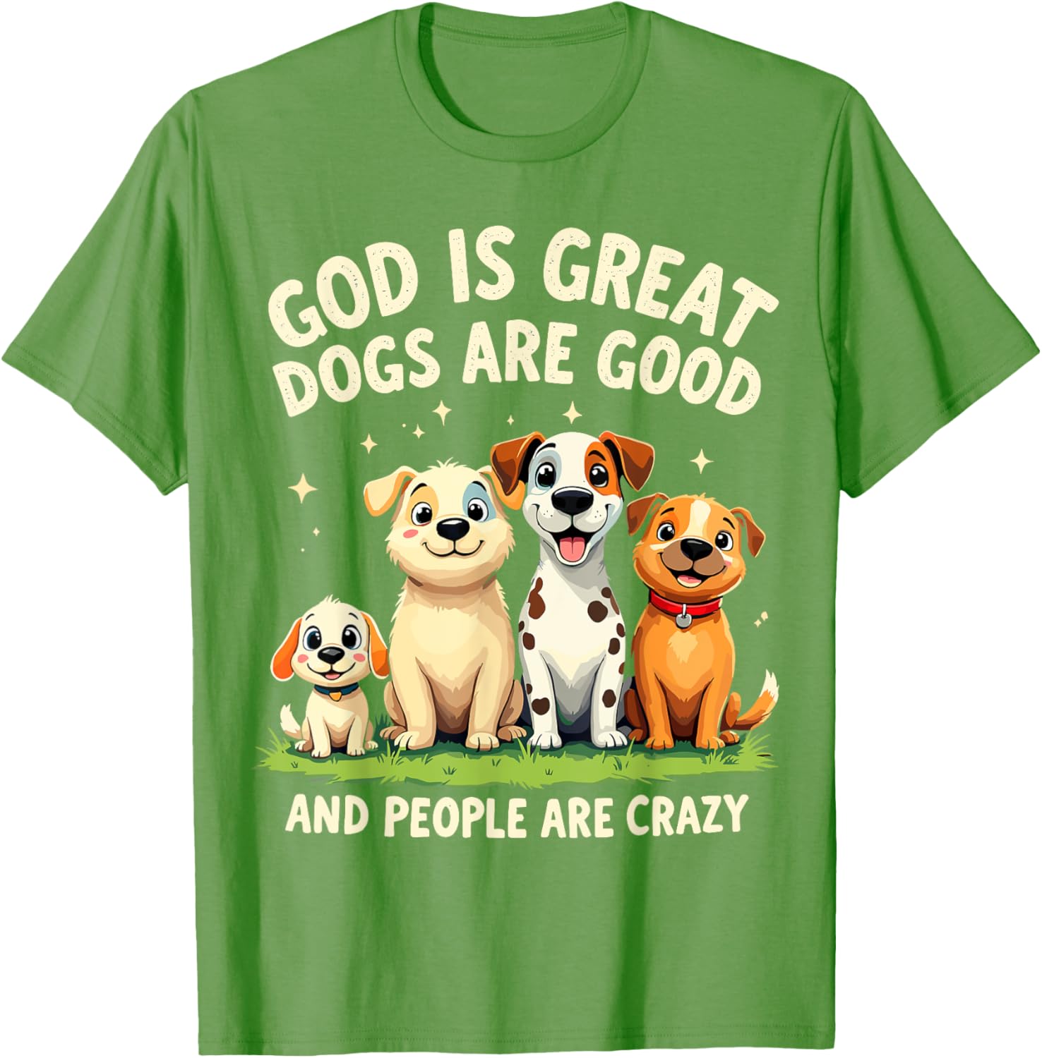 God is Great Dogs are Good Funny Dog Lover T-Shirt for Pet Parents - 10