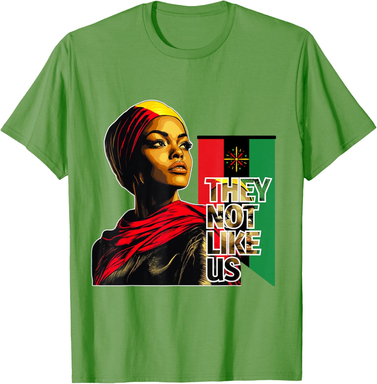 They Not Like Us Black History Month T-Shirt for Black Women - 4