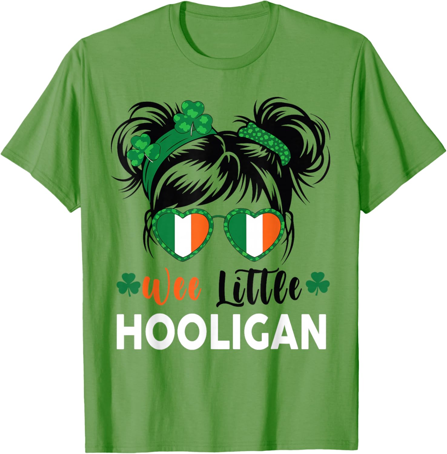 Adorable St Patrick's Day Irish Girl Toddler T-Shirt for Kids Fun - 5