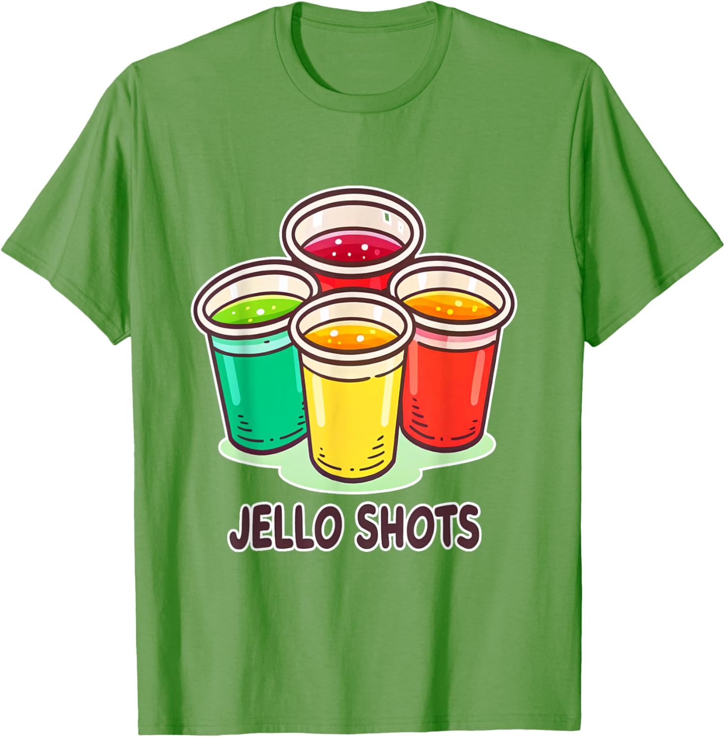 Colorful Jello Shots Party T-Shirt for Fun Celebrations and Events - 9
