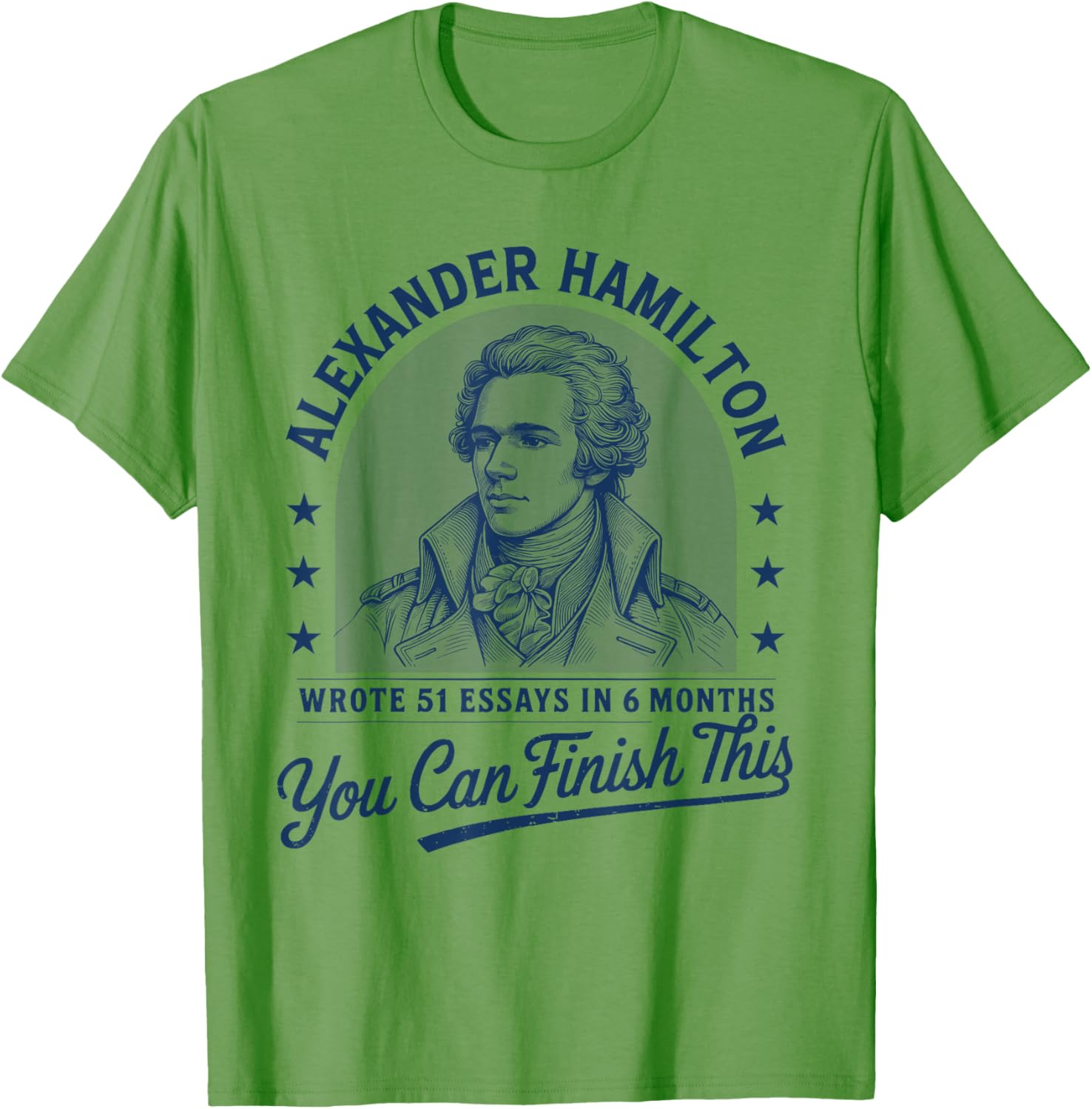 Vintage Hamilton 51 Essays T-Shirt Perfect for History Lovers and Writers - 8