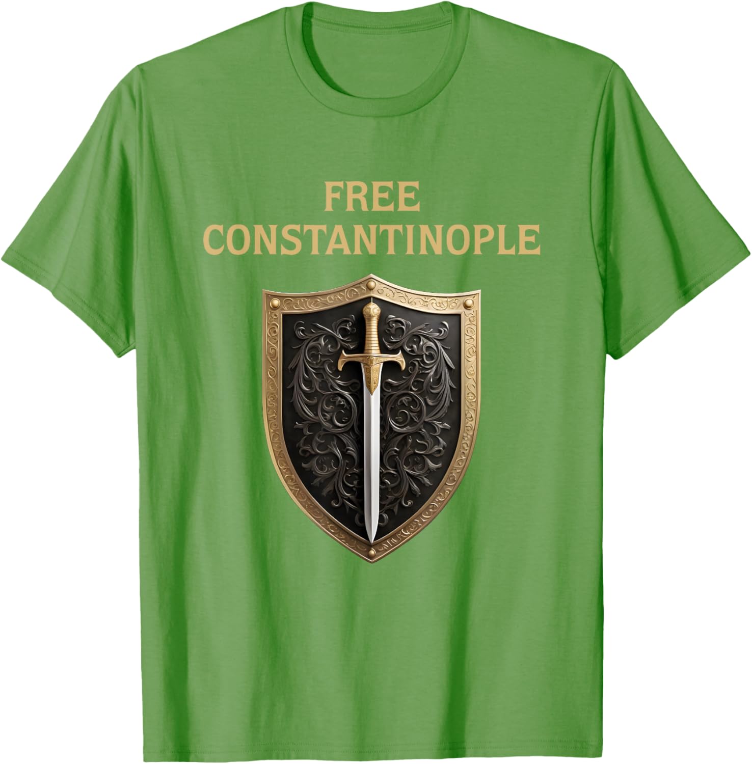 Free Constantinople T-Shirt Celebrating Eastern Roman History and Culture - 13