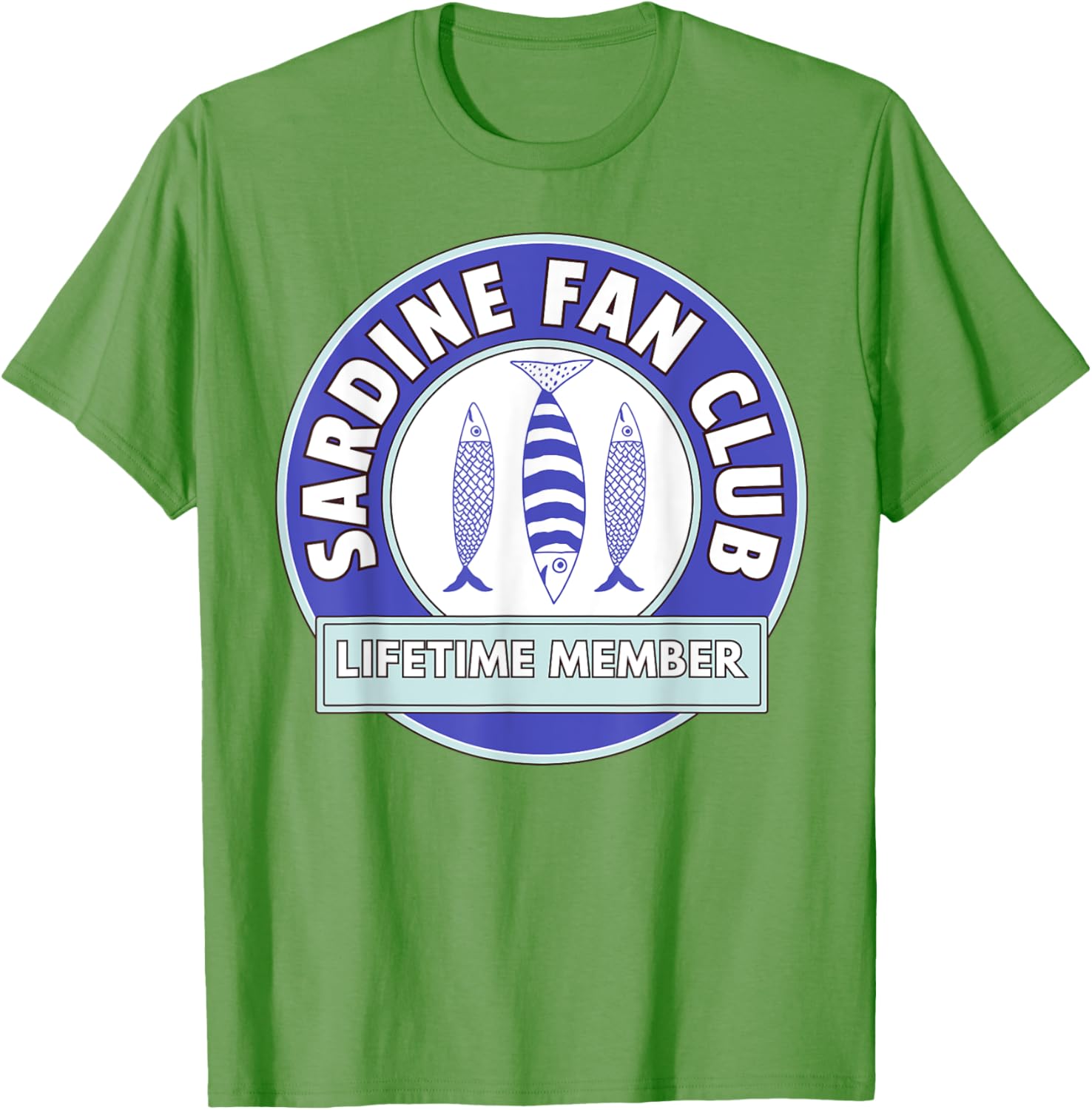 Cute Sardine Graphic T-Shirt for Foodies and Fish Lovers - 1