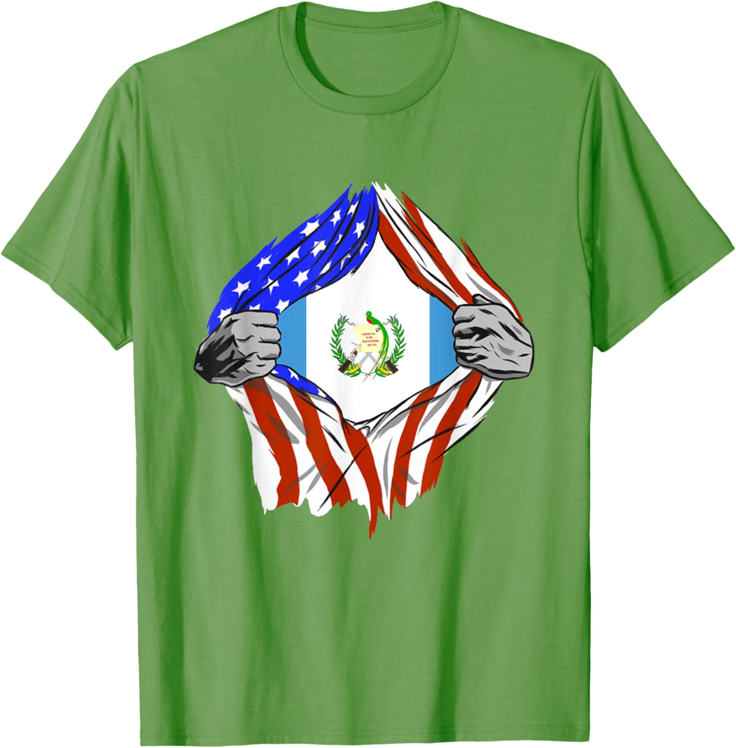 Guatemala Flag T-Shirt for Proud Patriots | Stylish American Apparel - 22