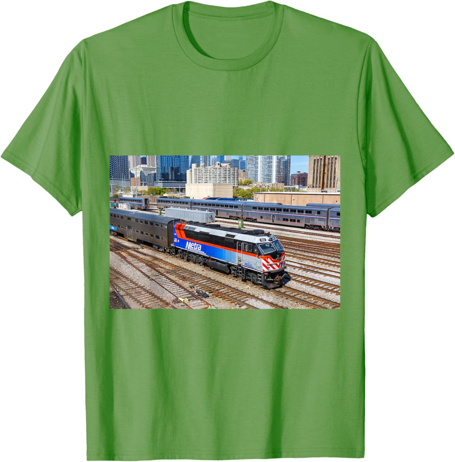 Metra 192 At Union Station T-Shirt Perfect for Commuters and Fans - 19