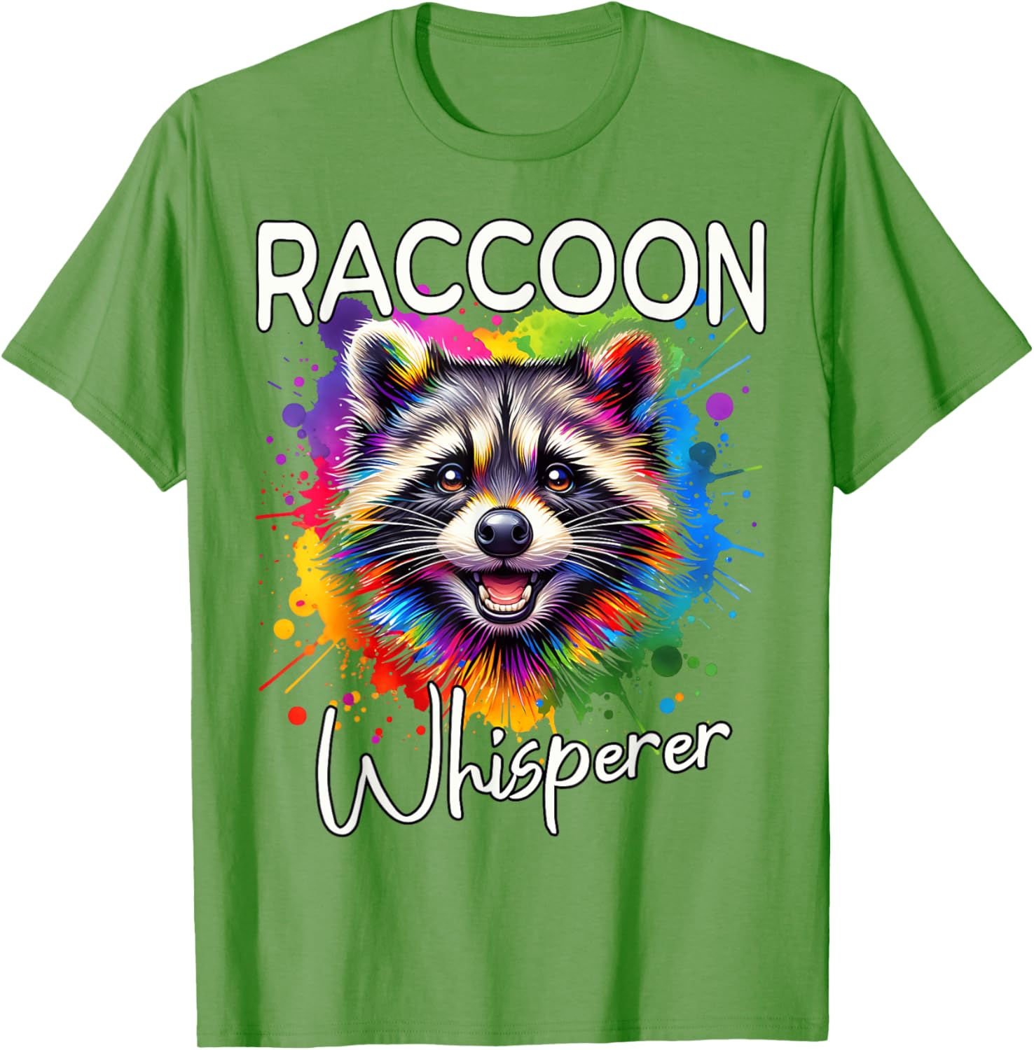 Cute North American Raccoon Whisperer T-Shirt for Animal Lovers - 12