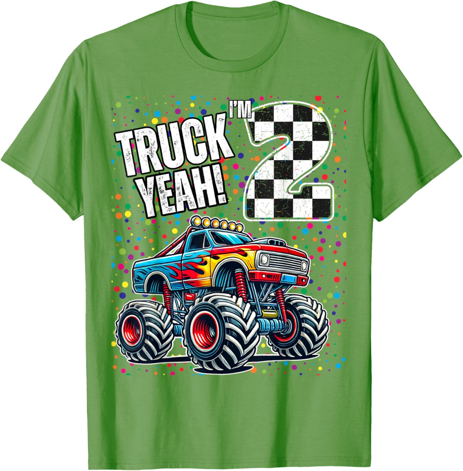 2nd Birthday Monster Truck Shirt for Boys - Fun Family T-Shirt - 15