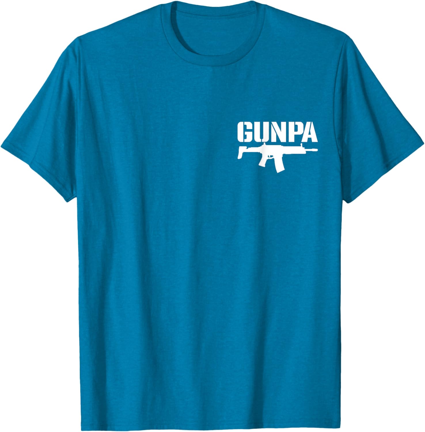 Funny Gun Grandpa T-Shirt for Father's Day Gift - Cool Gunpa Apparel - 10