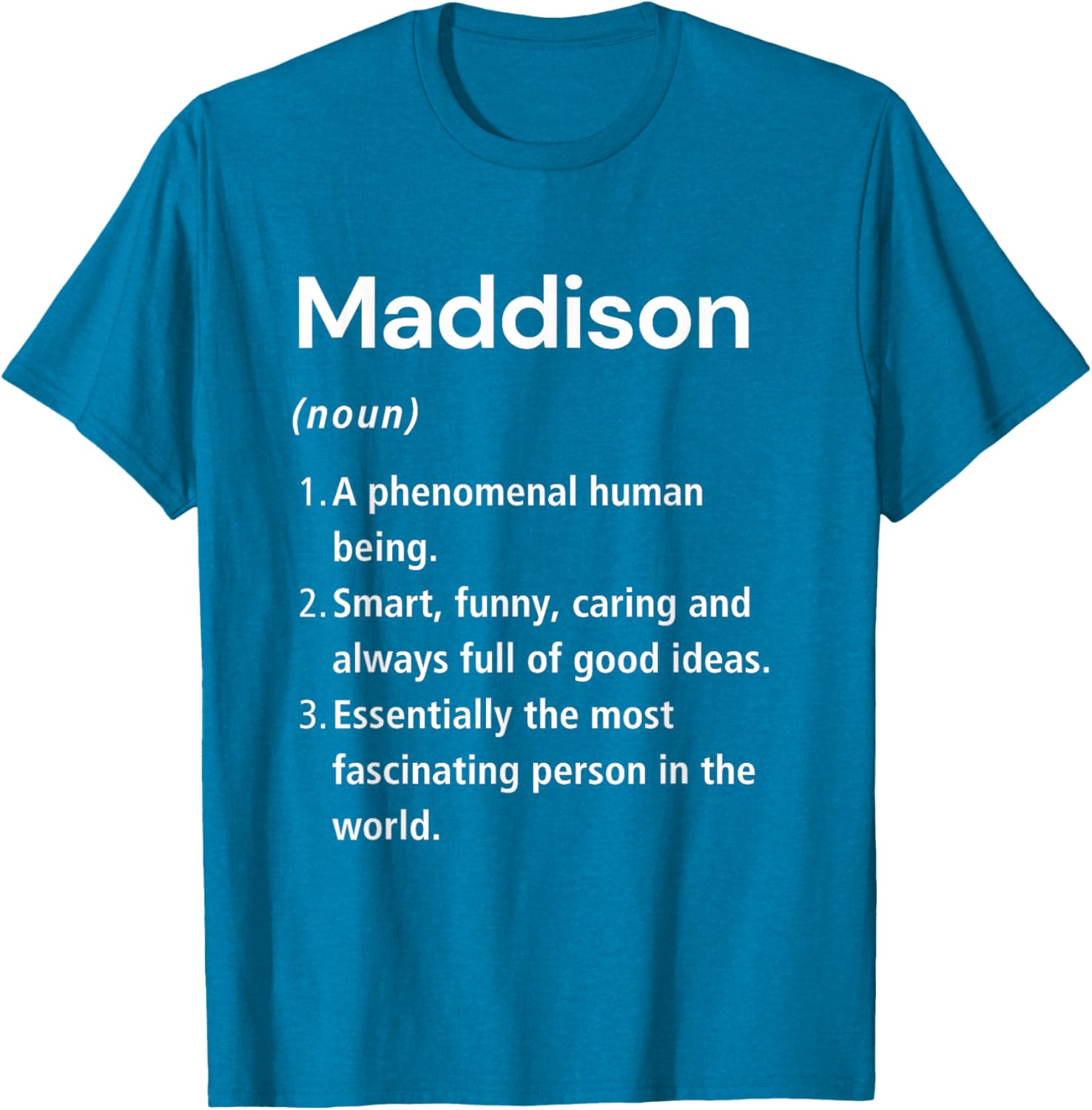 Funny Maddison Name Definition T-Shirt for Unique Style Lovers - 14