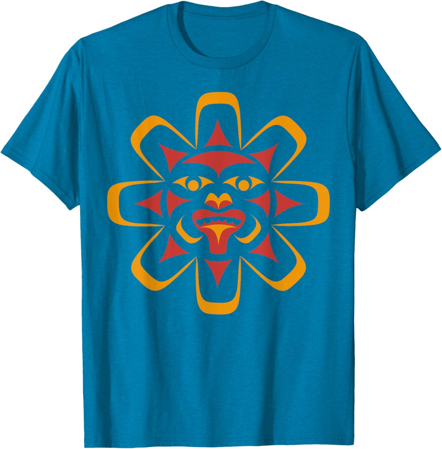 Summer Fun T-Shirt for Adults and Youth with Native Design - 8