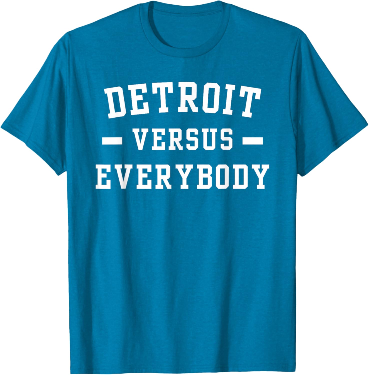 Detroit Versus Everybody Graphic Tee - Stylish Casual Wear for Fans - 12
