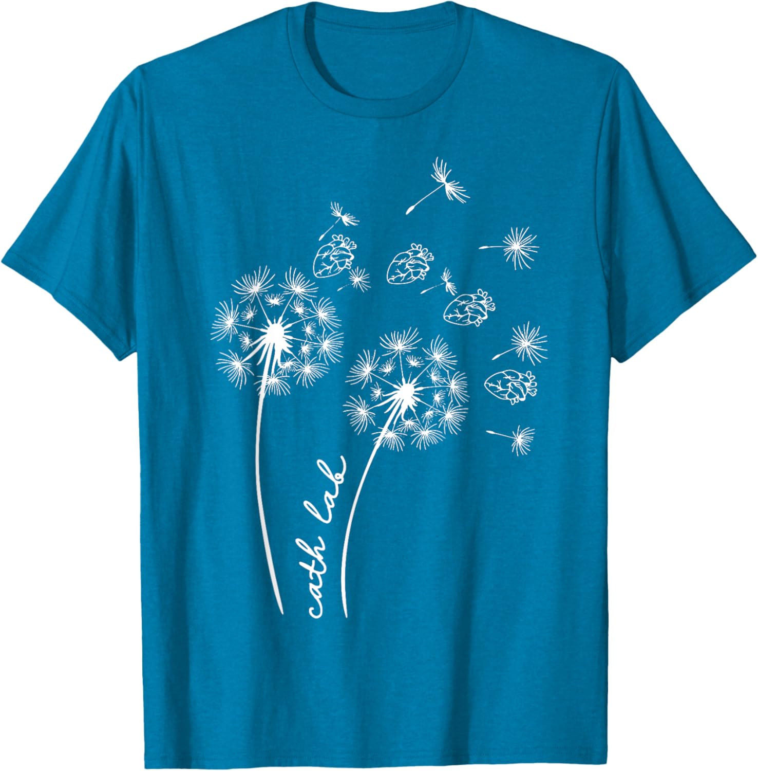 Dandelion Cardiac Nurse T-Shirt for CVICU Cardiologists & Nurses - 12