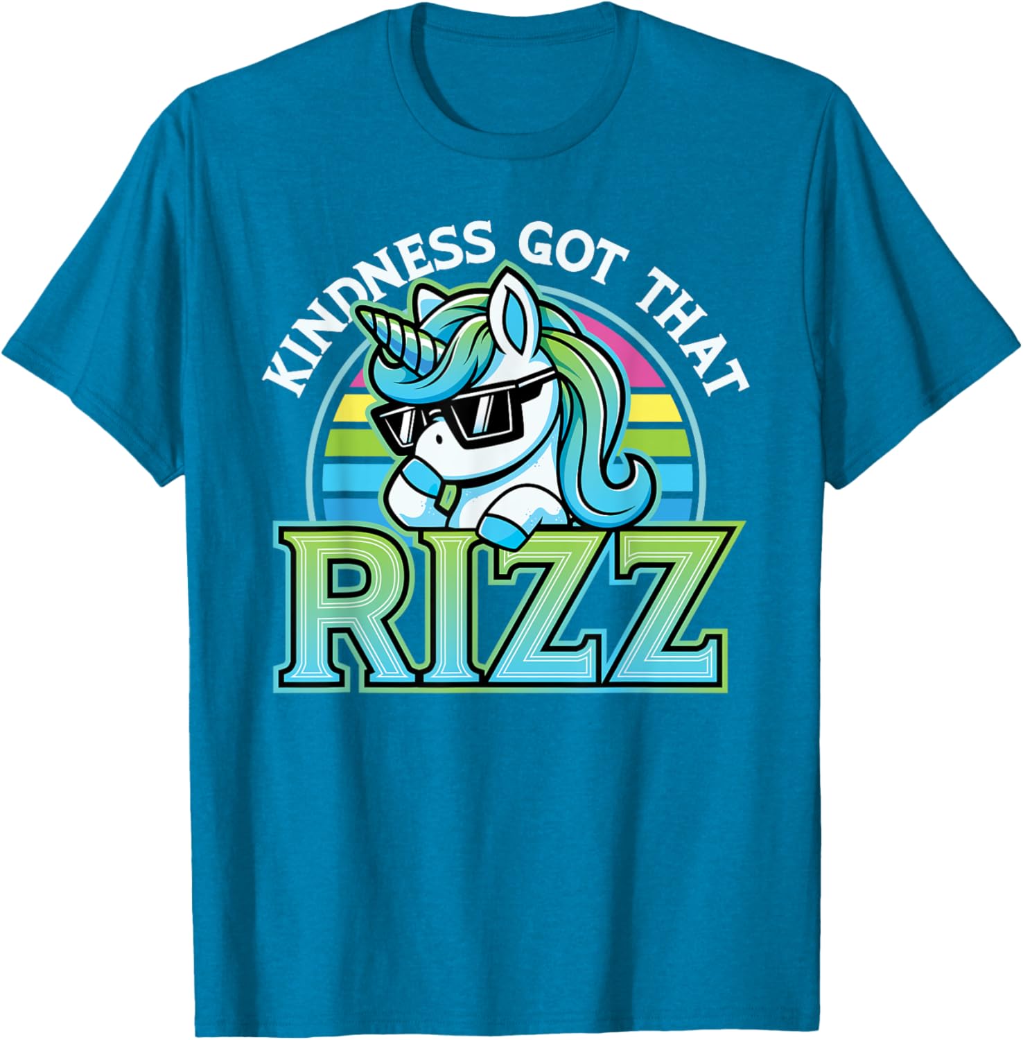 Kindness Anti Bullying Week Unicorn Got Rizz T-Shirt for Kids - 18