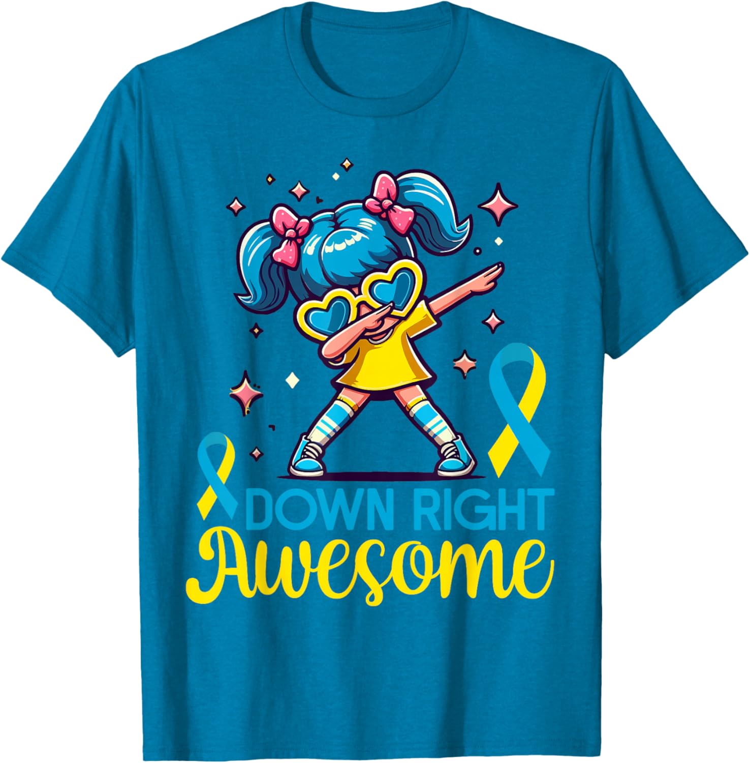 Down Syndrome Awareness Day Awesome Girls Women's T-Shirt for Support - 19