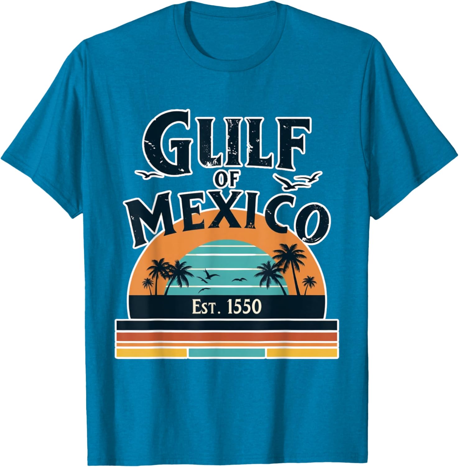 Gulf of Mexico T-Shirt for Beach Lovers - Stylish and Comfortable Wear - 14
