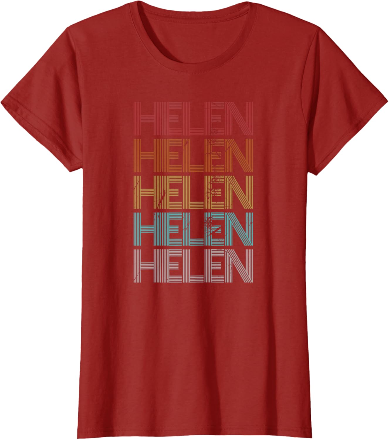 Retro Vintage Helen T-Shirt for Stylish Casual Outfits and Everyday Wear - 6
