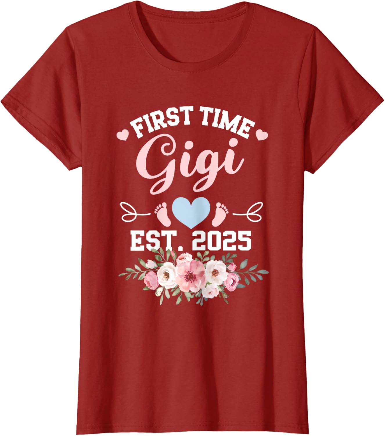 Gigi 2025 Mother's Day T-Shirt for New Moms - Cute Pregnancy Apparel - 12