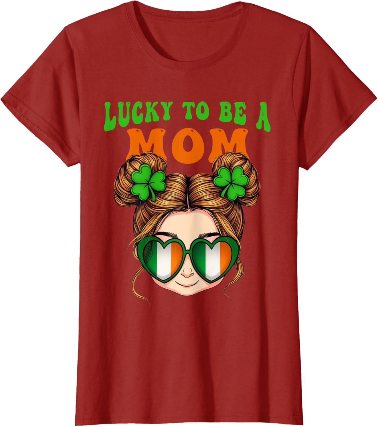 Lucky Irish Baby St. Patrick's Day Pregnancy Mom T-Shirt for Expecting Moms - 2