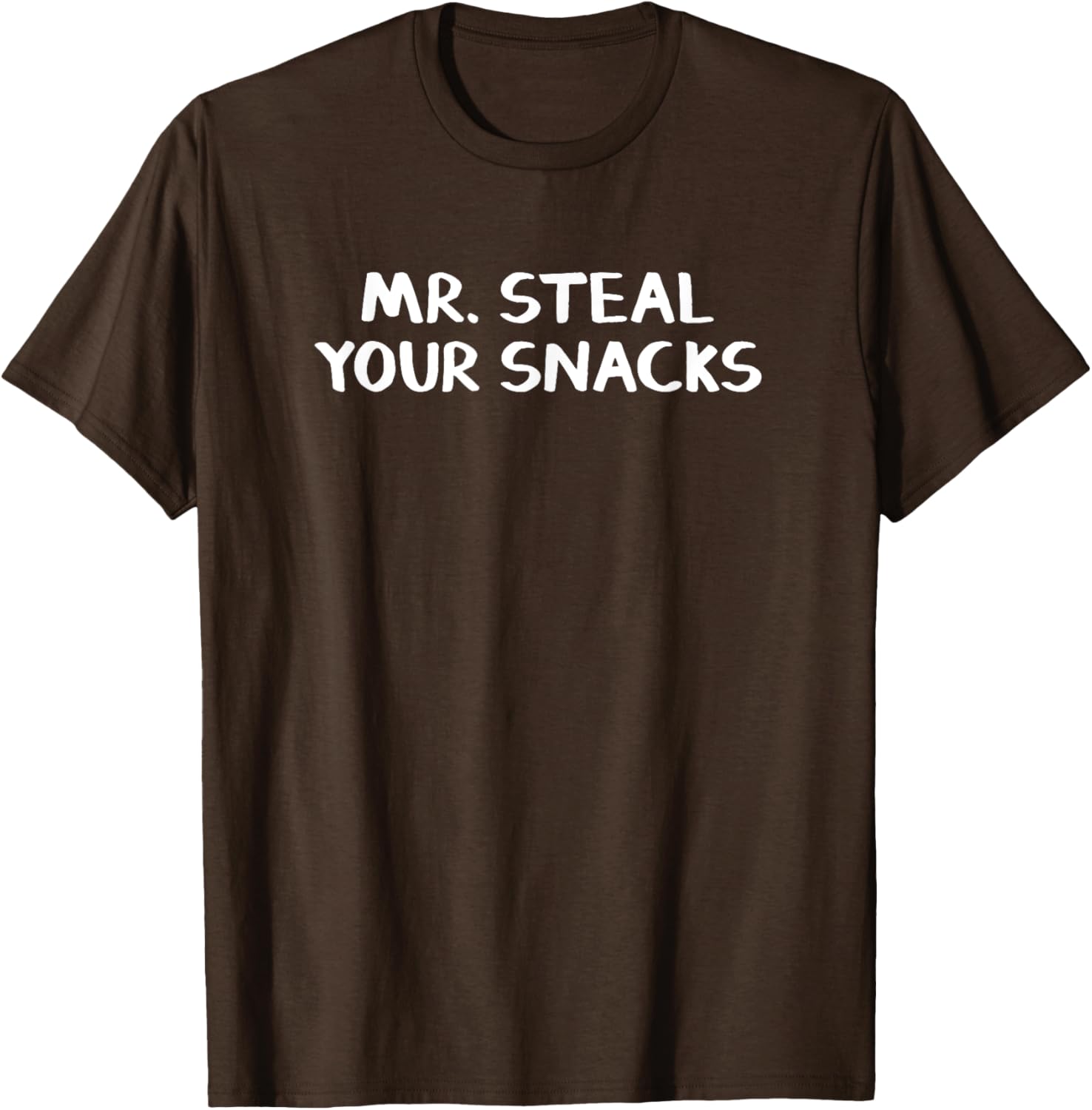 Mr Steal Your Snacks T-Shirt Fun Graphic Tee for Snack Lovers - 18