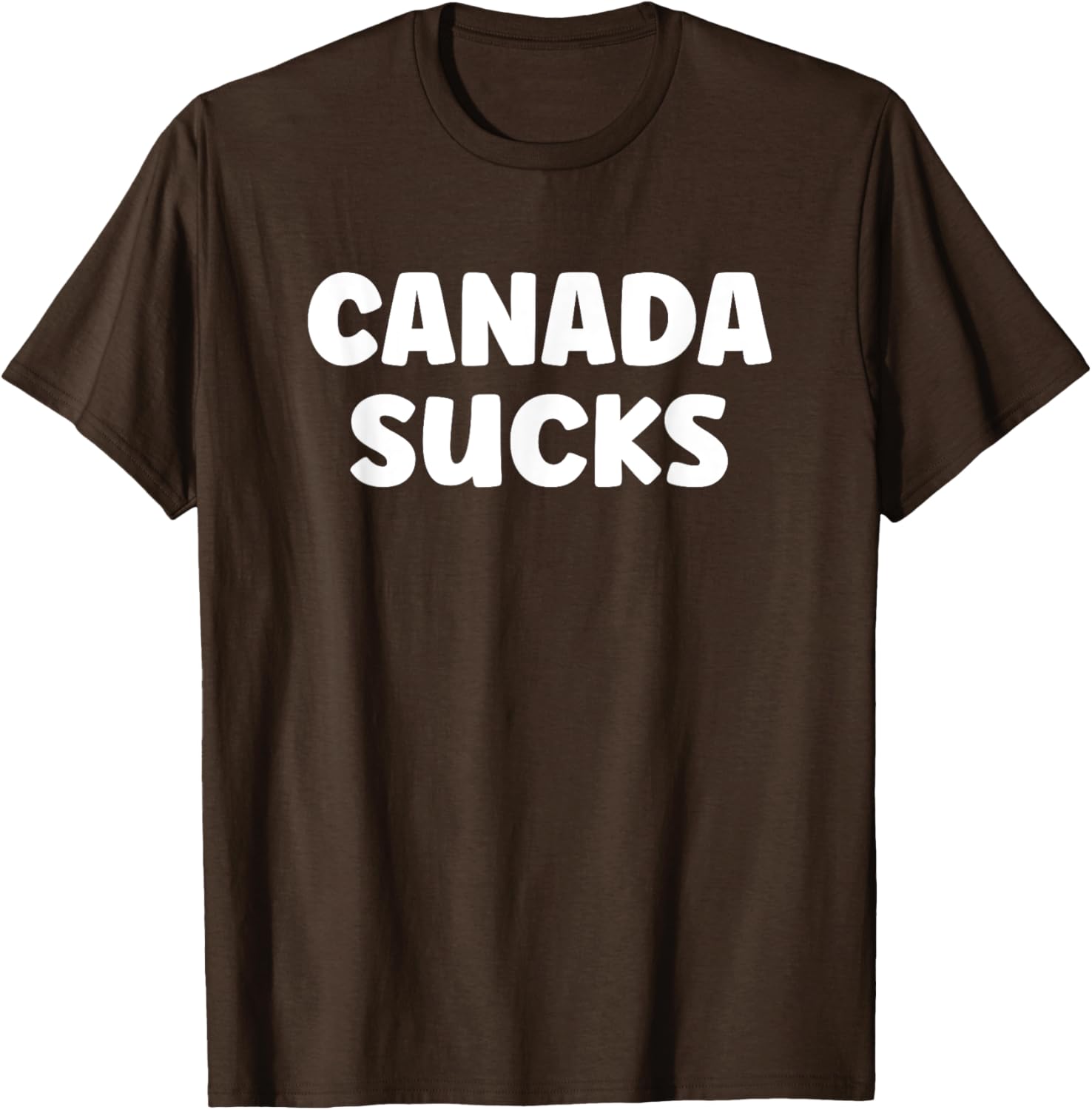 Funny USA Humor T-Shirt - Hilarious Canada Sucks Graphic Tee for Fun - 27