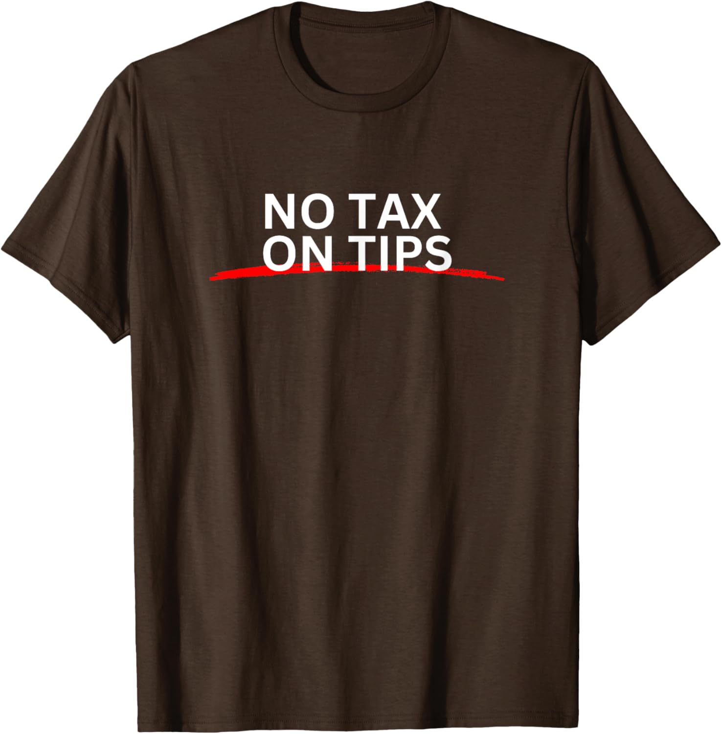 Tax Season No Tax On Tips T-Shirt for Fun and Casual Wear - 15