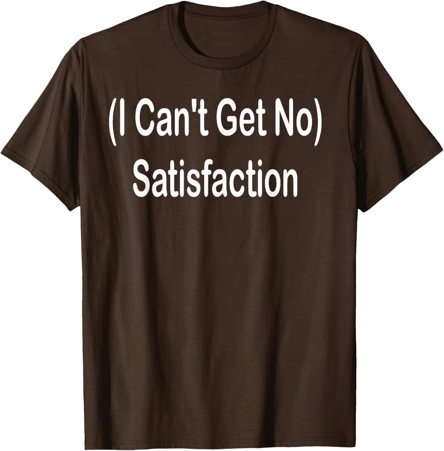 I Can't Get No Satisfaction T-Shirt for Music Lovers and Fashion Fans - 5