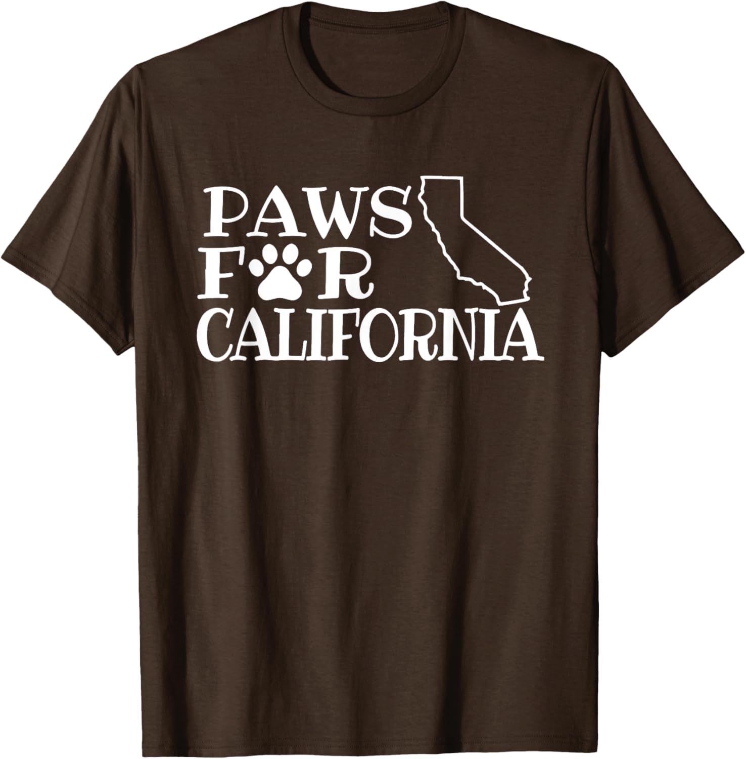 Funny Paws for California Unisex Short Sleeve T-Shirt for Dog Lovers - 8