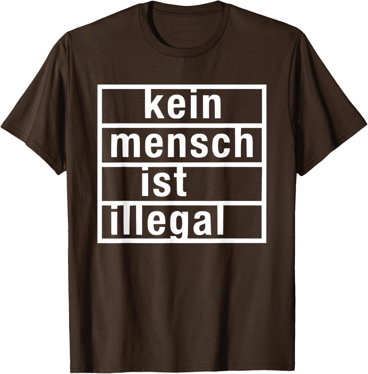 Kein Mensch ist Illegal T-Shirt - Stylish & Bold Statement Tee for All - 8