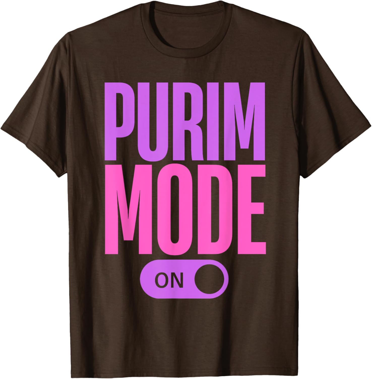 Funny Purim T-Shirt - Purim Mode On Costume for Happy Jewish Celebration - 15
