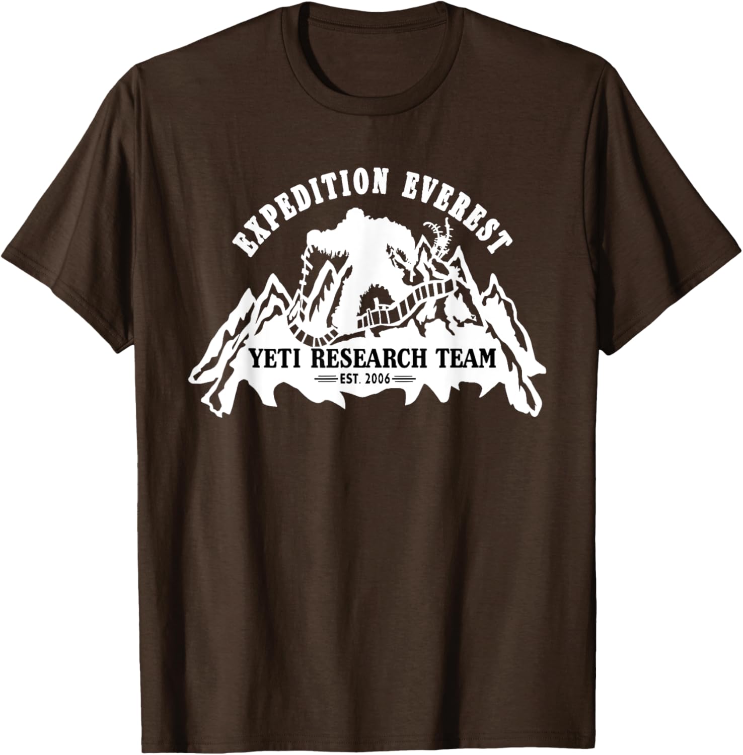 Mountain Lovers Expedition Everest Animal Theme Park Trip T-Shirt - 12
