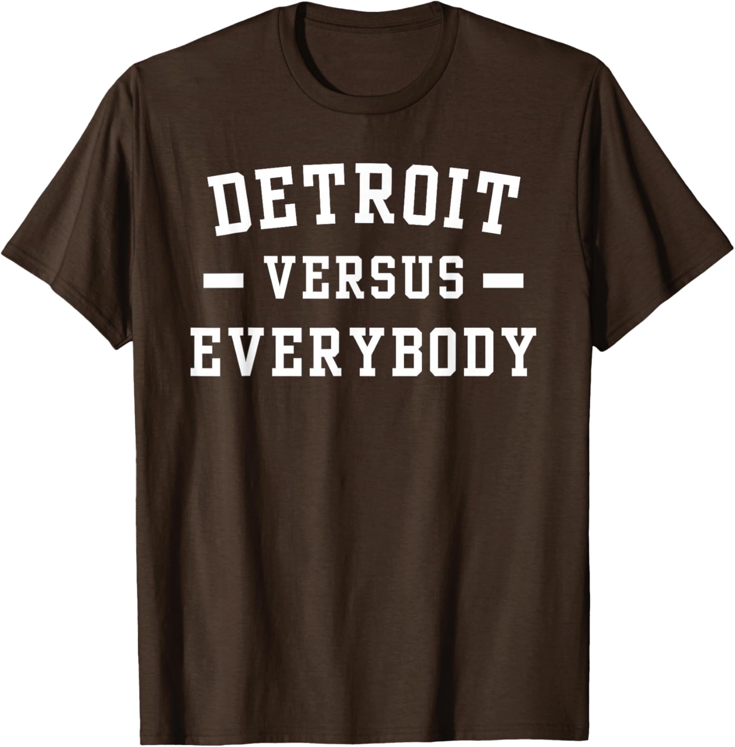 Detroit Versus Everybody Graphic Tee - Stylish Casual Wear for Fans - 17
