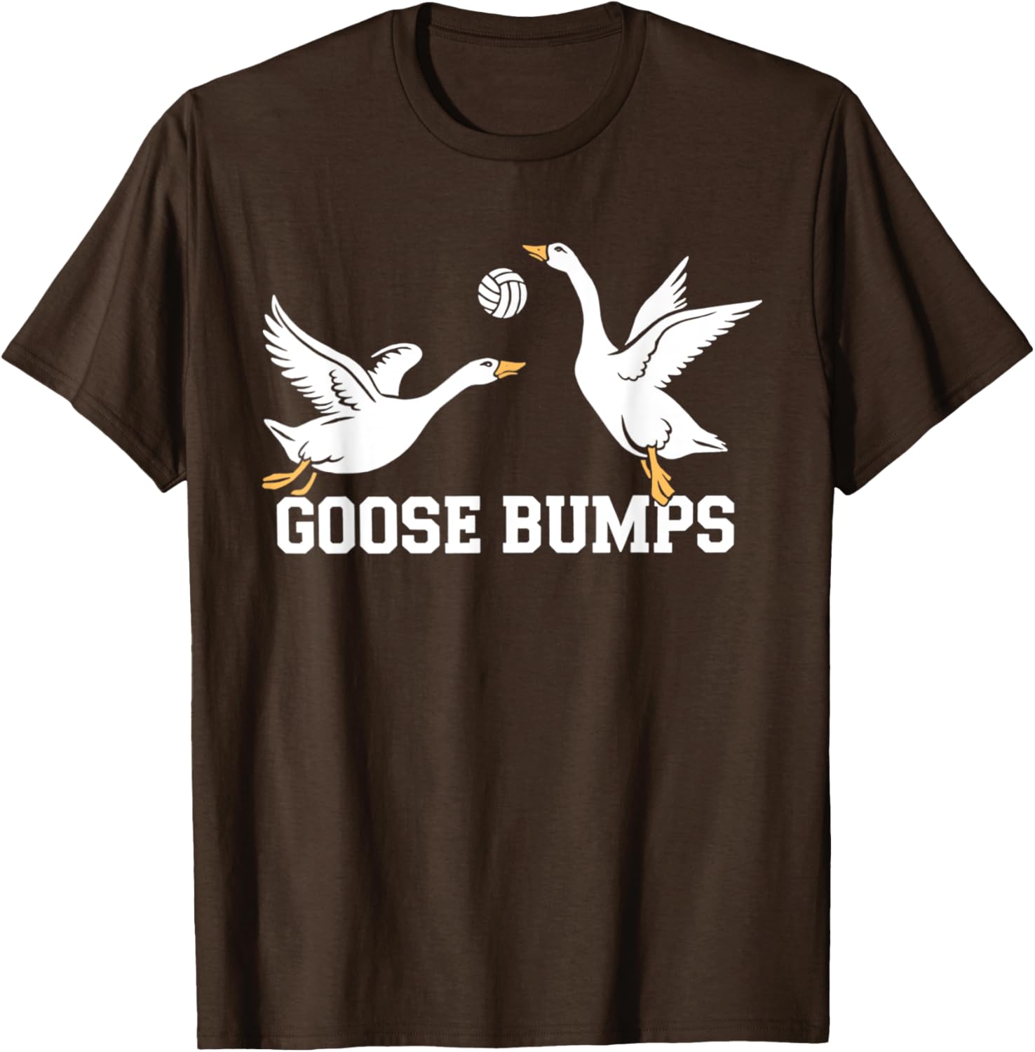 Goose Bumps Volleyball Spike T-Shirt for Sports Lovers and Athletes - 26