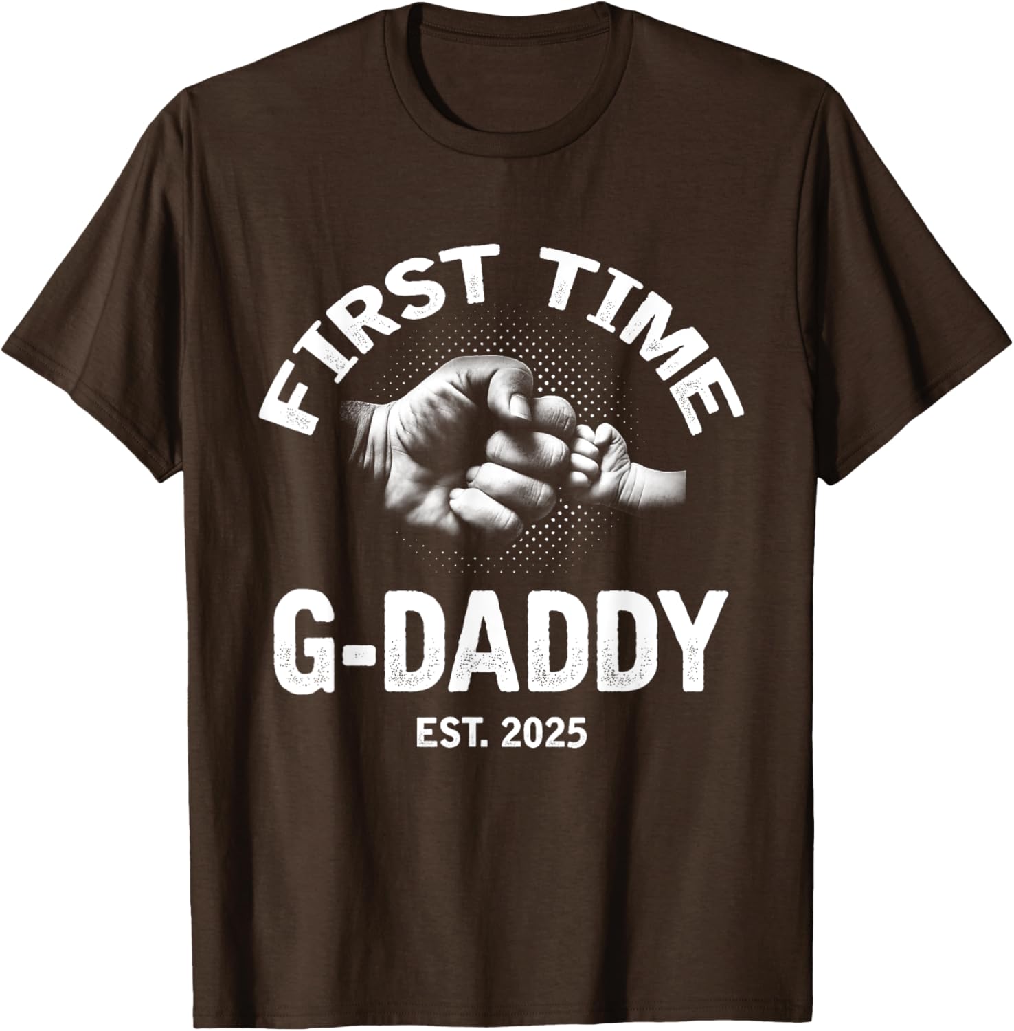 First Time G-Daddy 2025 Father's Day Vintage T-Shirt for Proud Dads - 17