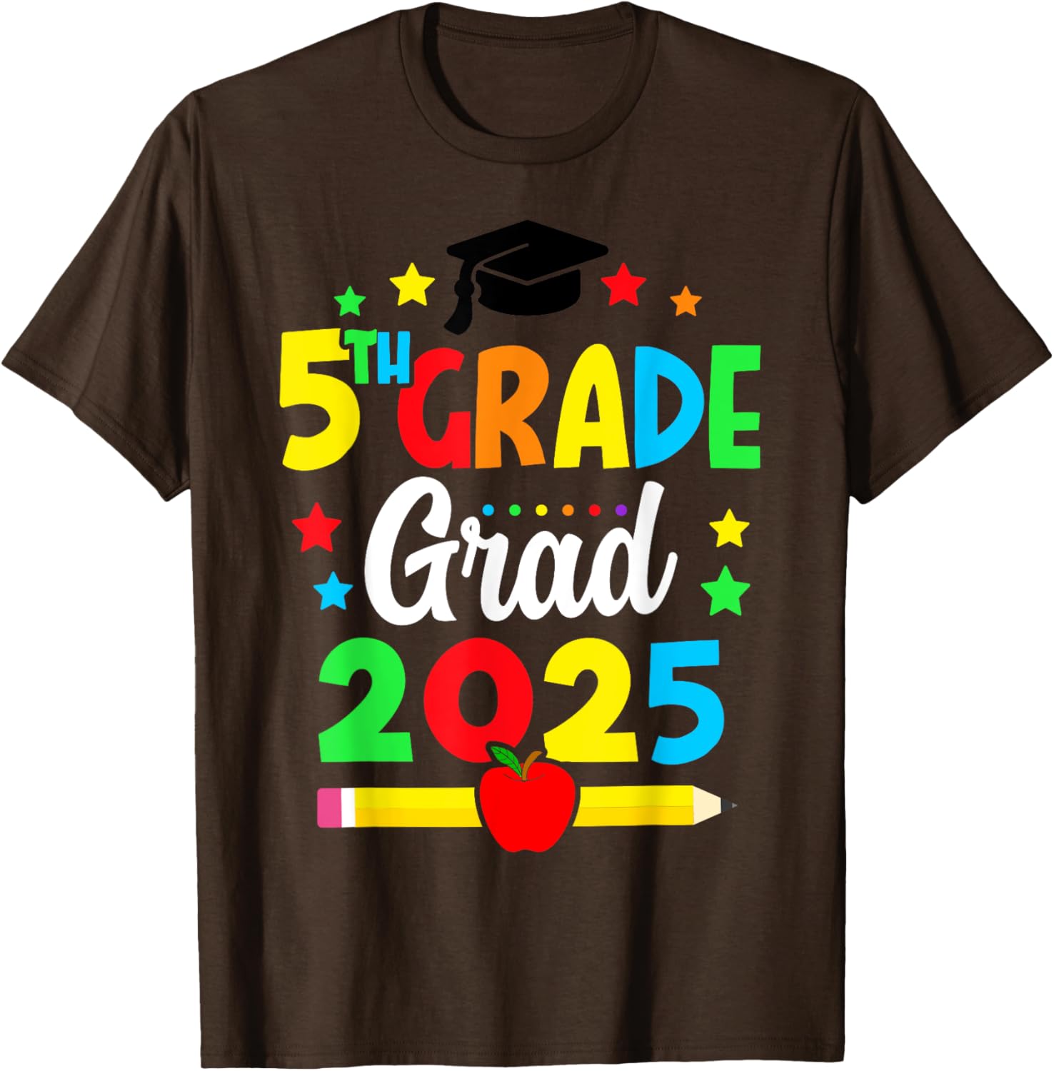 Fifth Grade Graduation 2025 T-Shirt for Young Graduates and Dreamers - 13