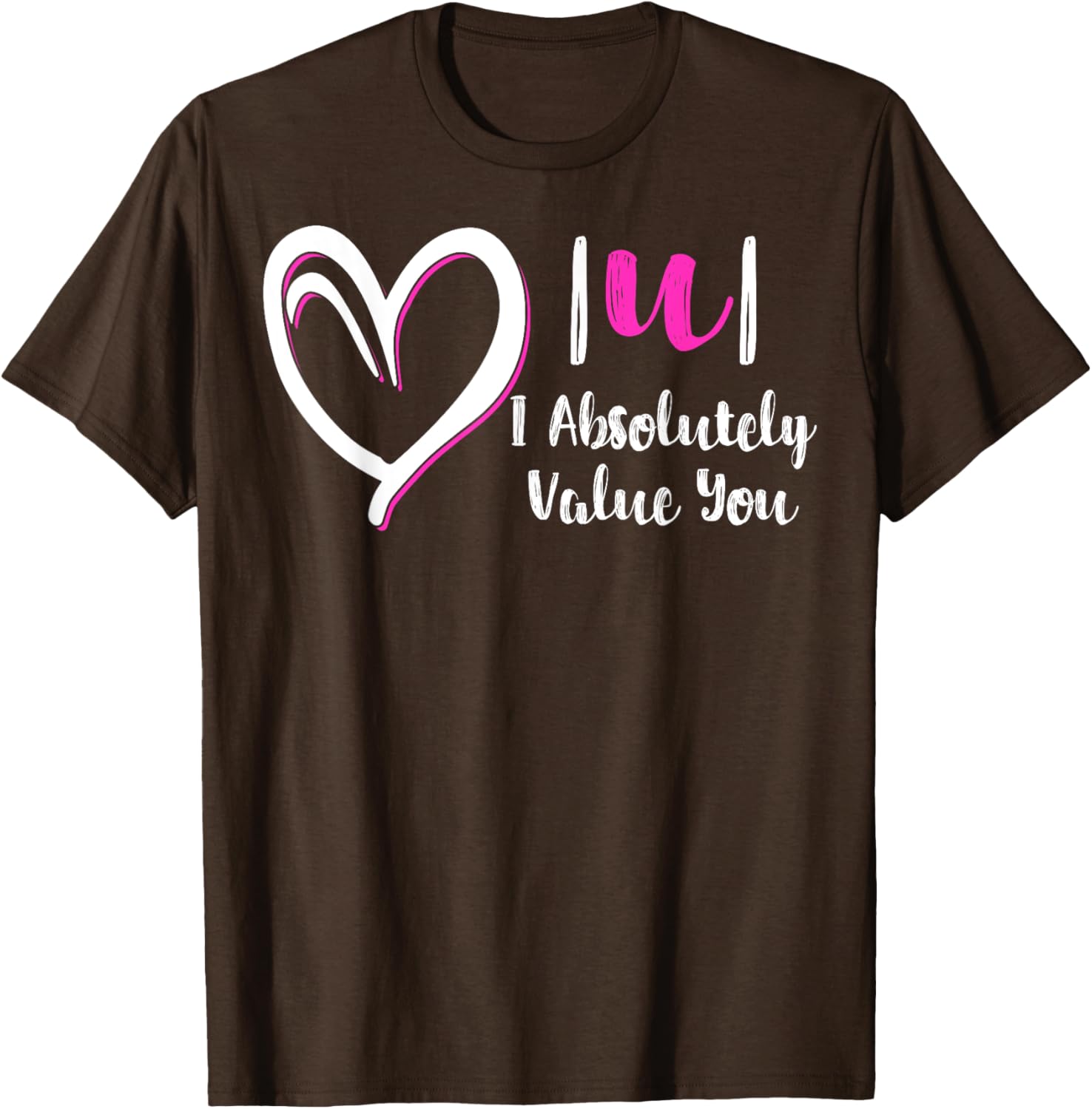 Funny Math Teacher Valentine's Day T-Shirt - I Absolutely Value You Gift - 15
