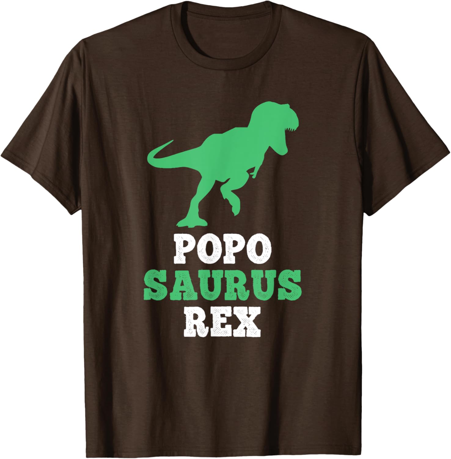 Funny Popo-Saurus Rex Dinosaur T-Shirt for Dino Lovers and Kids - 2